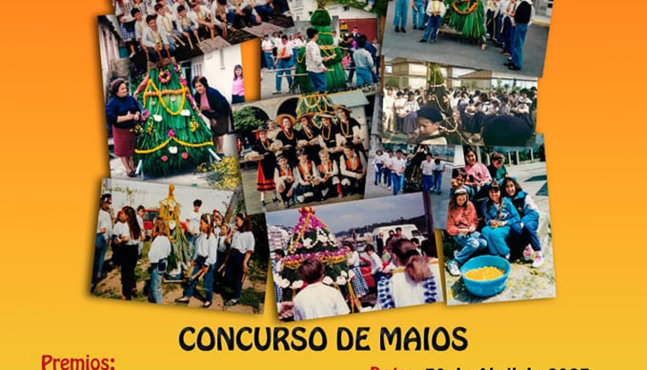 Cartel festa dos maios san cristobal portonovo
