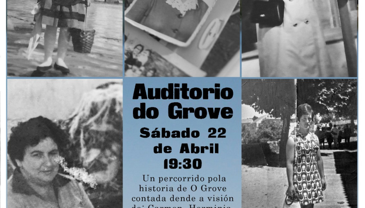 Cartel presentacion documental mulleres do mar o grove