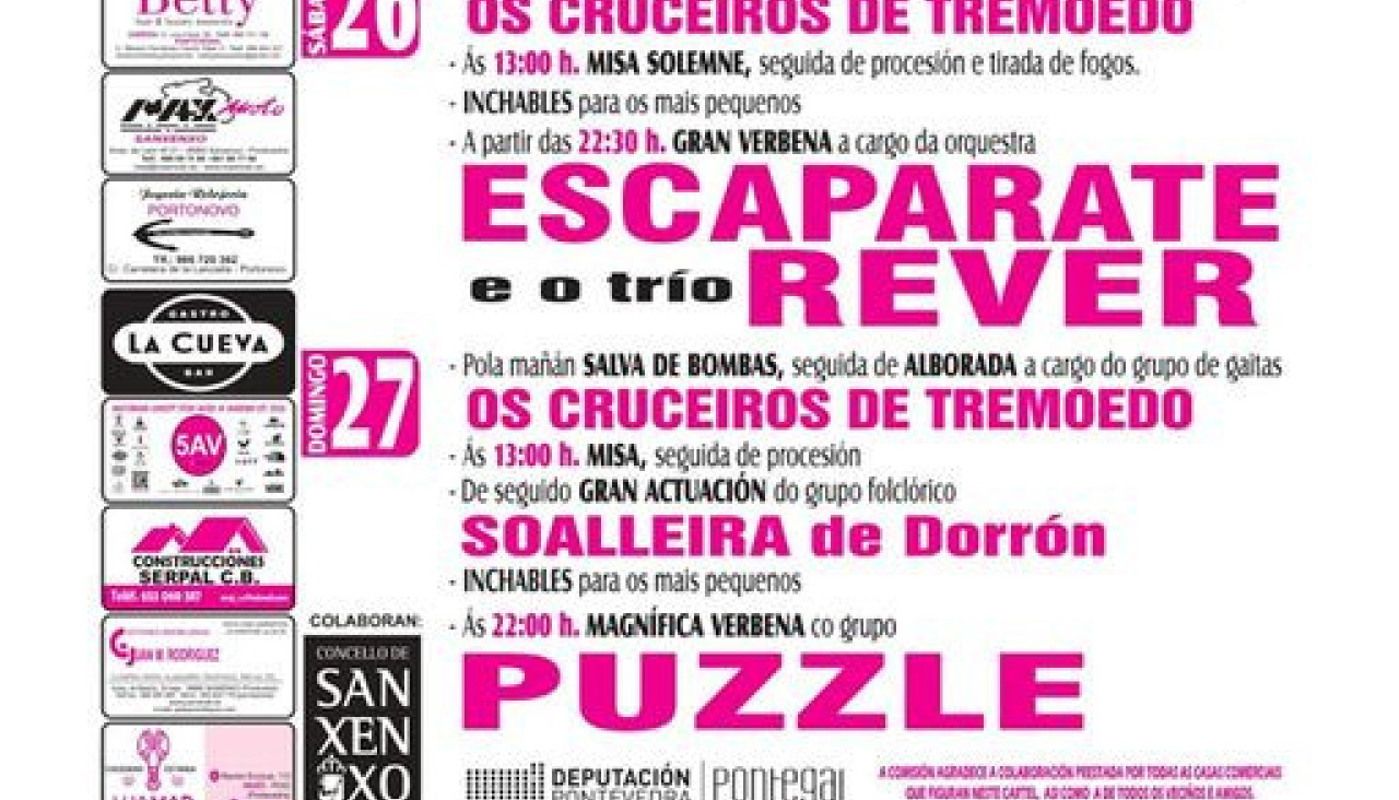 Cartel fiestas Dorru00f3n