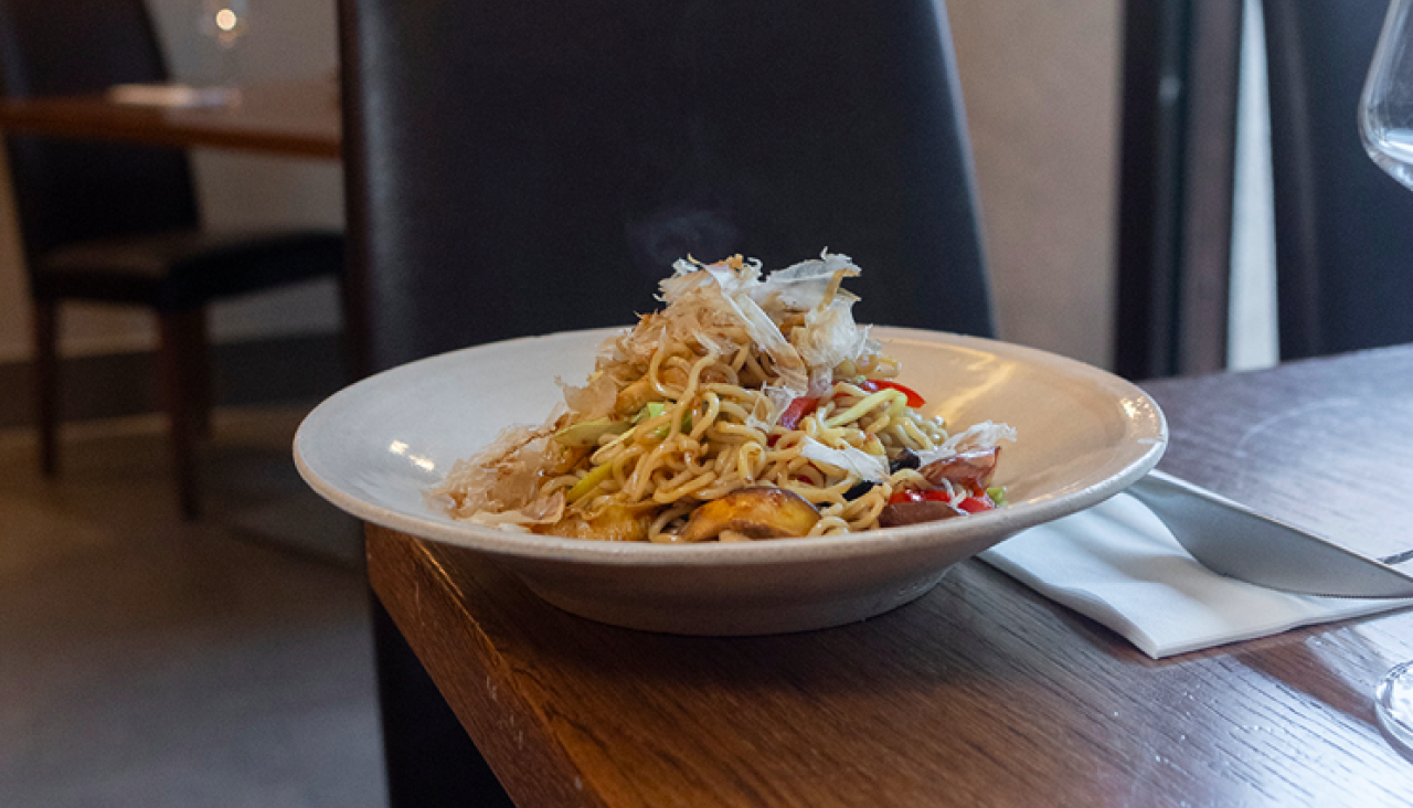 Wok de verduras. A Cunca