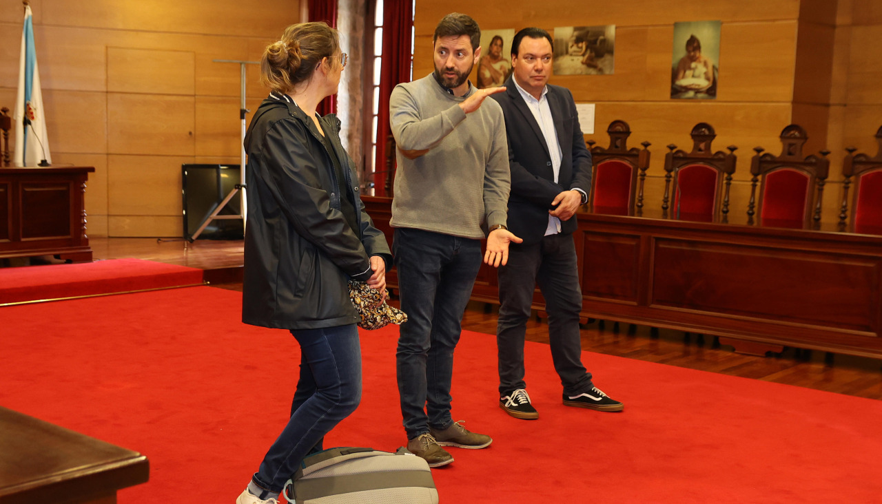 Visita cambados estudiantes bretaña francia vitré intercambio ies ramón cabanillas