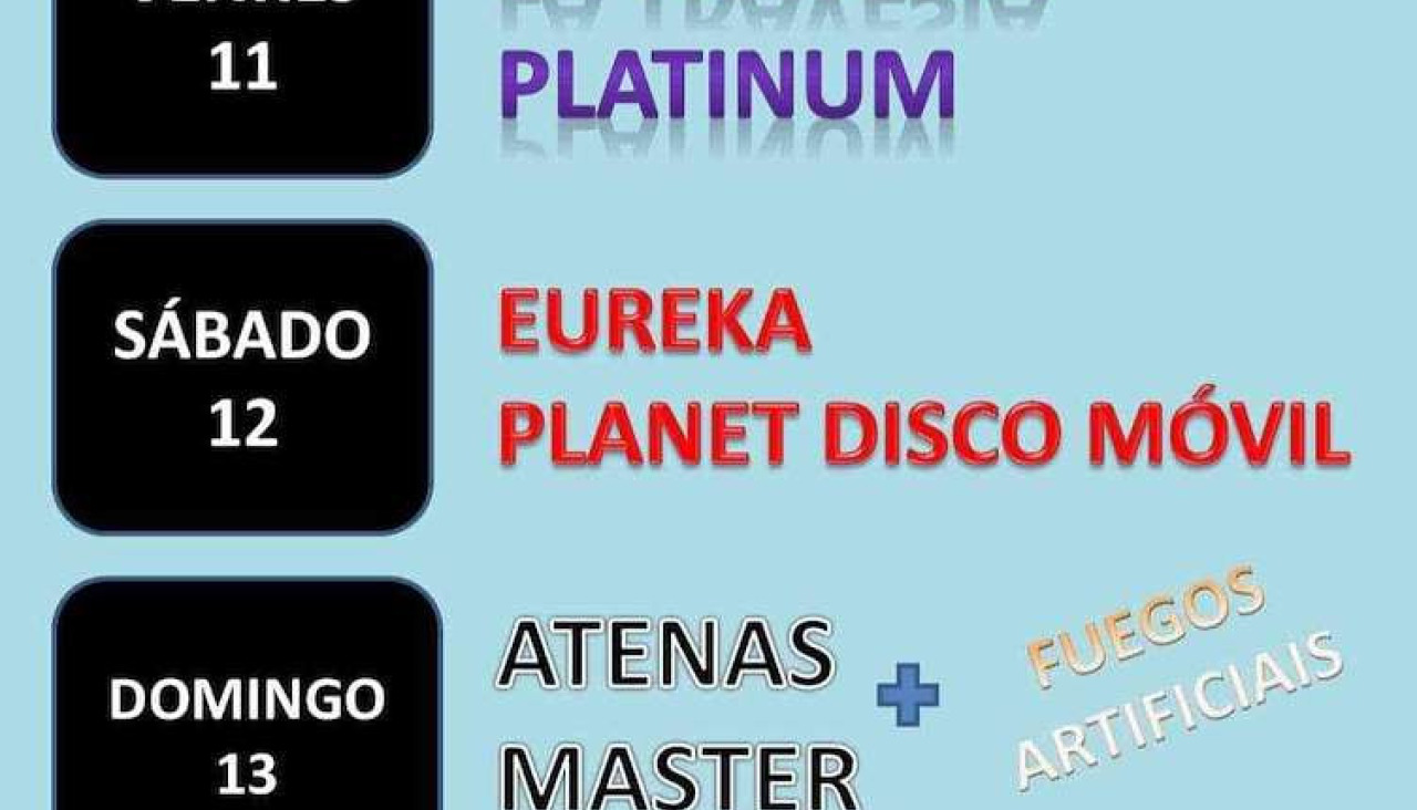 Cartel festas Corrubedo