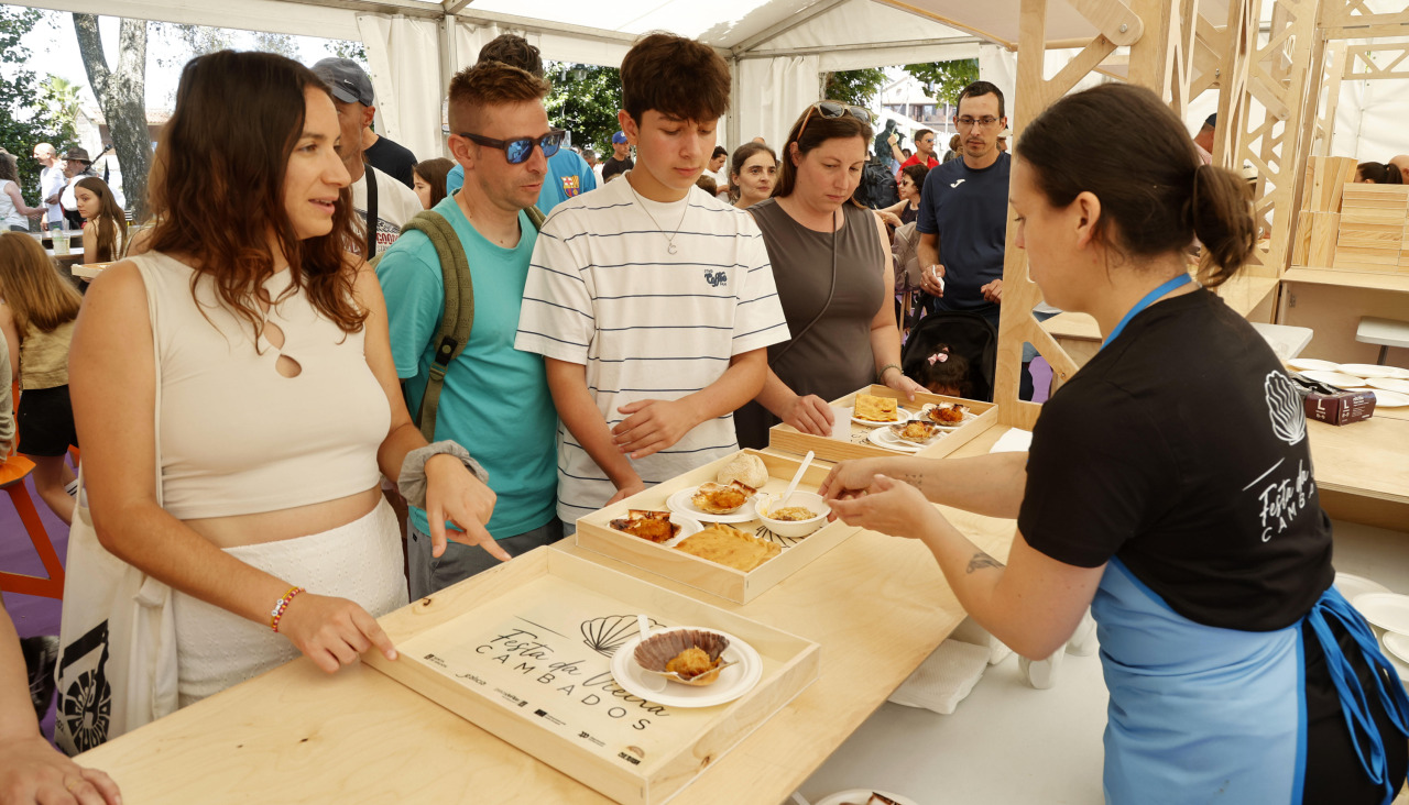 Festa vieira cambados gastronomía