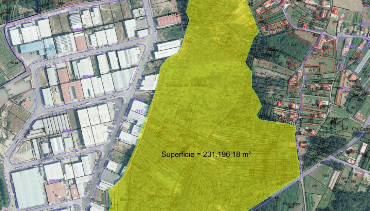 Plano ampliación polígono cambados