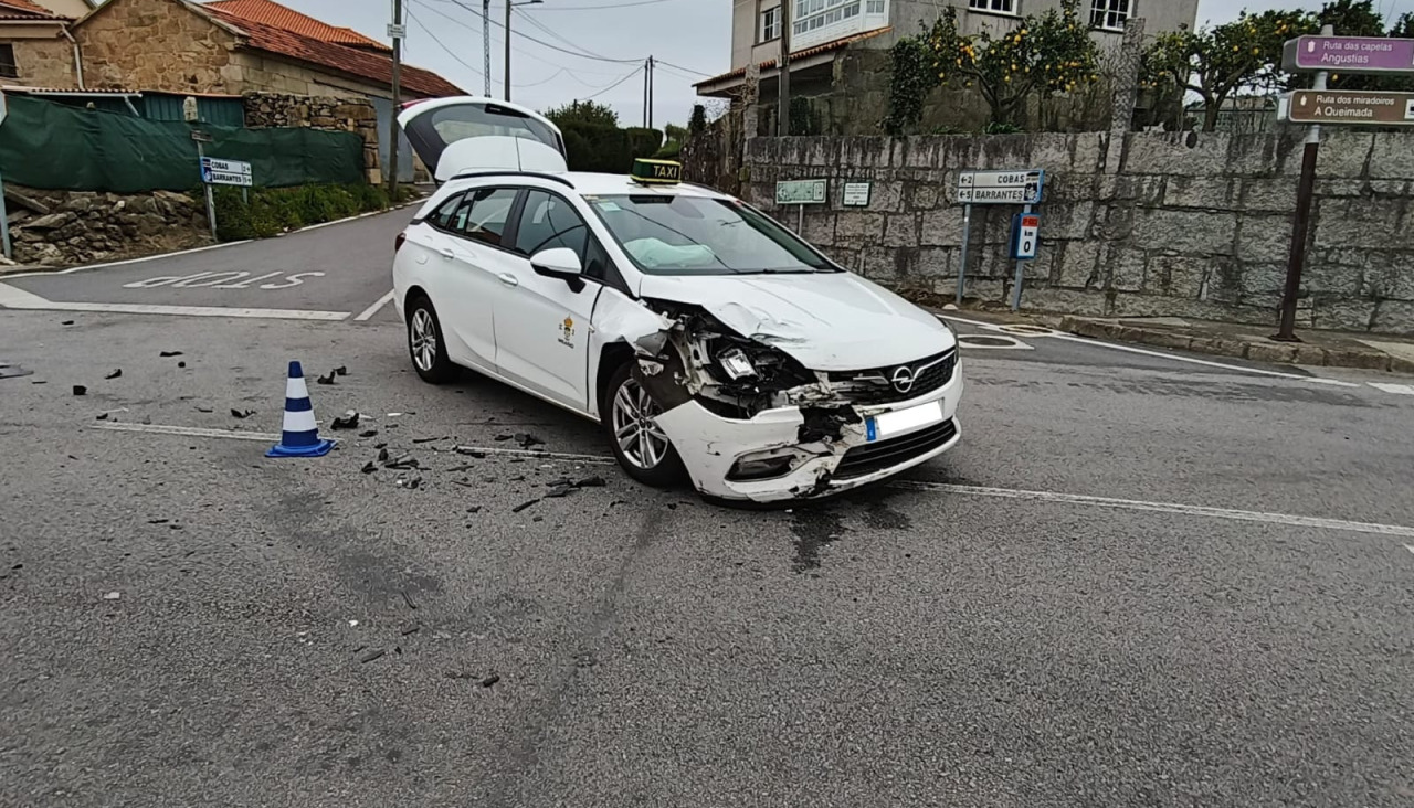 Taxi accidente meau00f1o