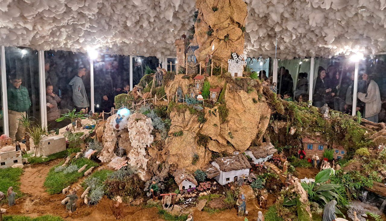 Inauguracion navidad a pobra