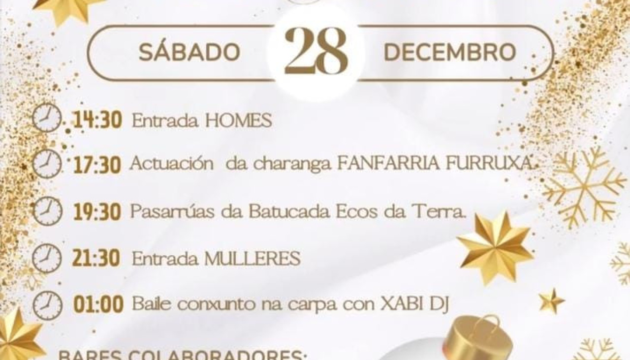 Comida y cena de Navidad Cuntis