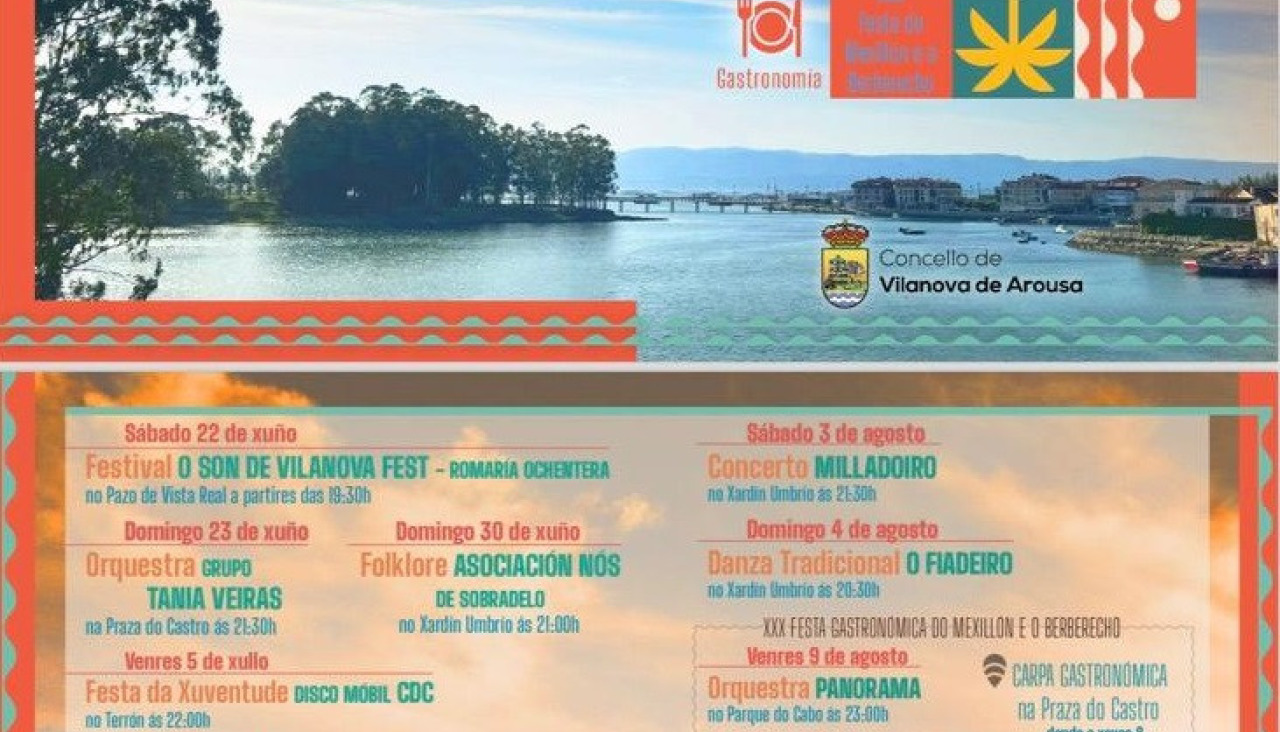 Cartel de actividades de las Sonatas