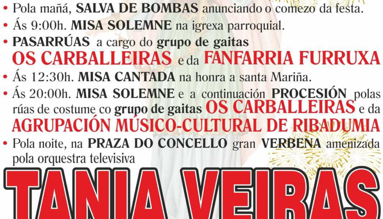 Fiestas patronales cambados santa mariña