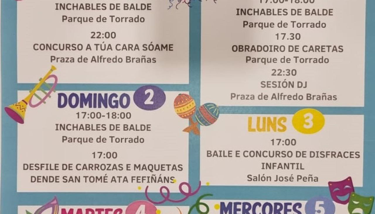 Carnaval cambados CARTEL