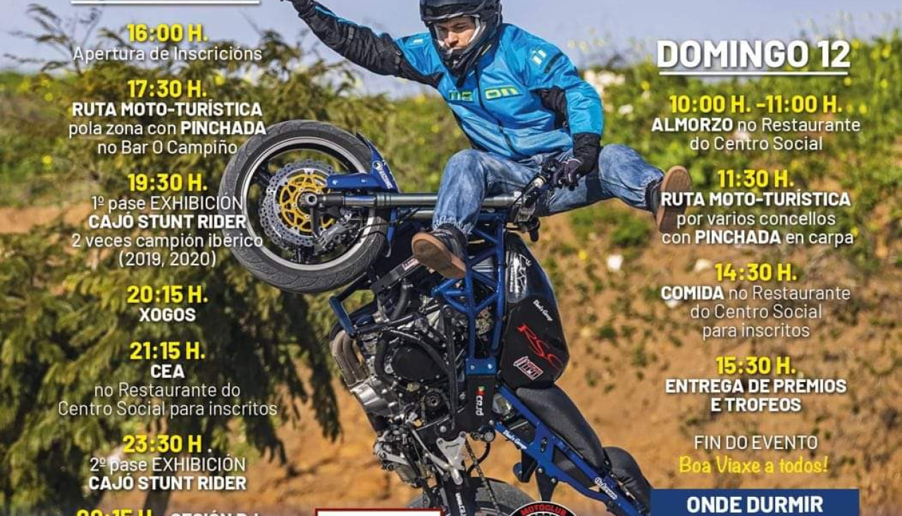 Cartel da X Concentraciou0301n Moteira SinFrenos