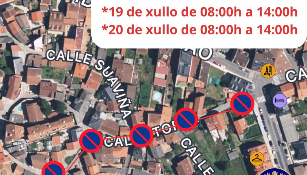 Cortes trafico A Illa fiestas carmen 2024 4