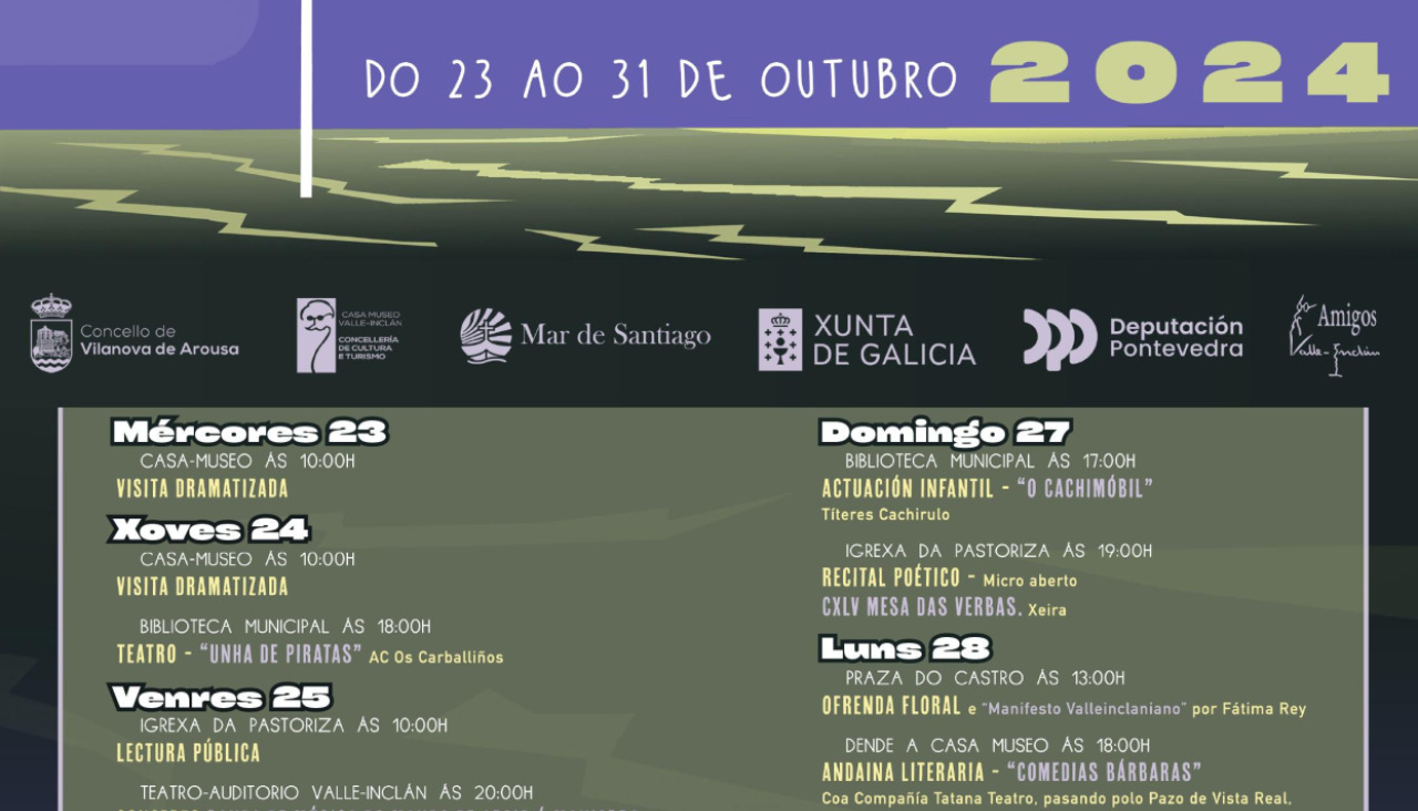 Semana da Cultura Valle Inclan Vilanova 2024