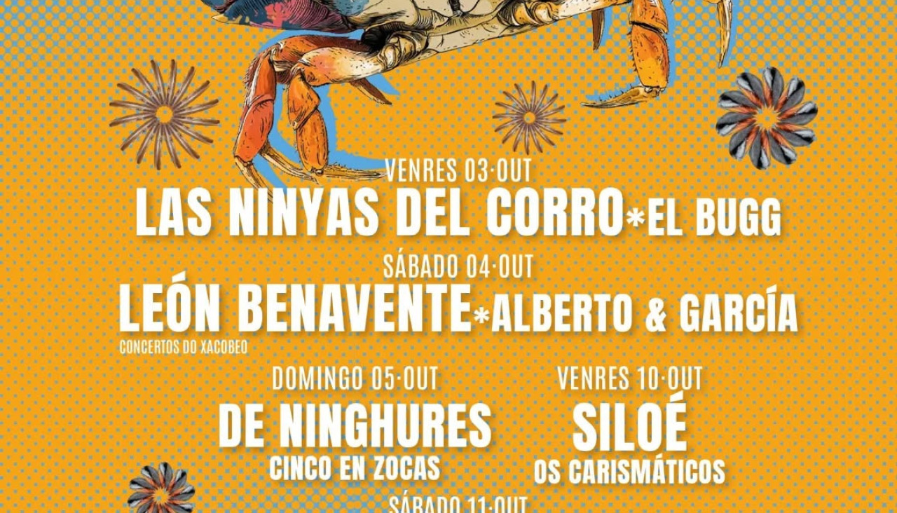 Cartel festa do marisco