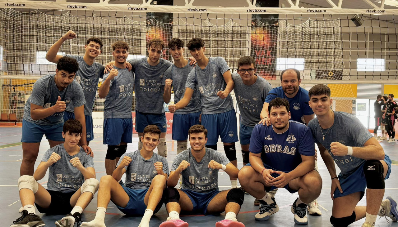 La plantilla del Rotogal Boiro -