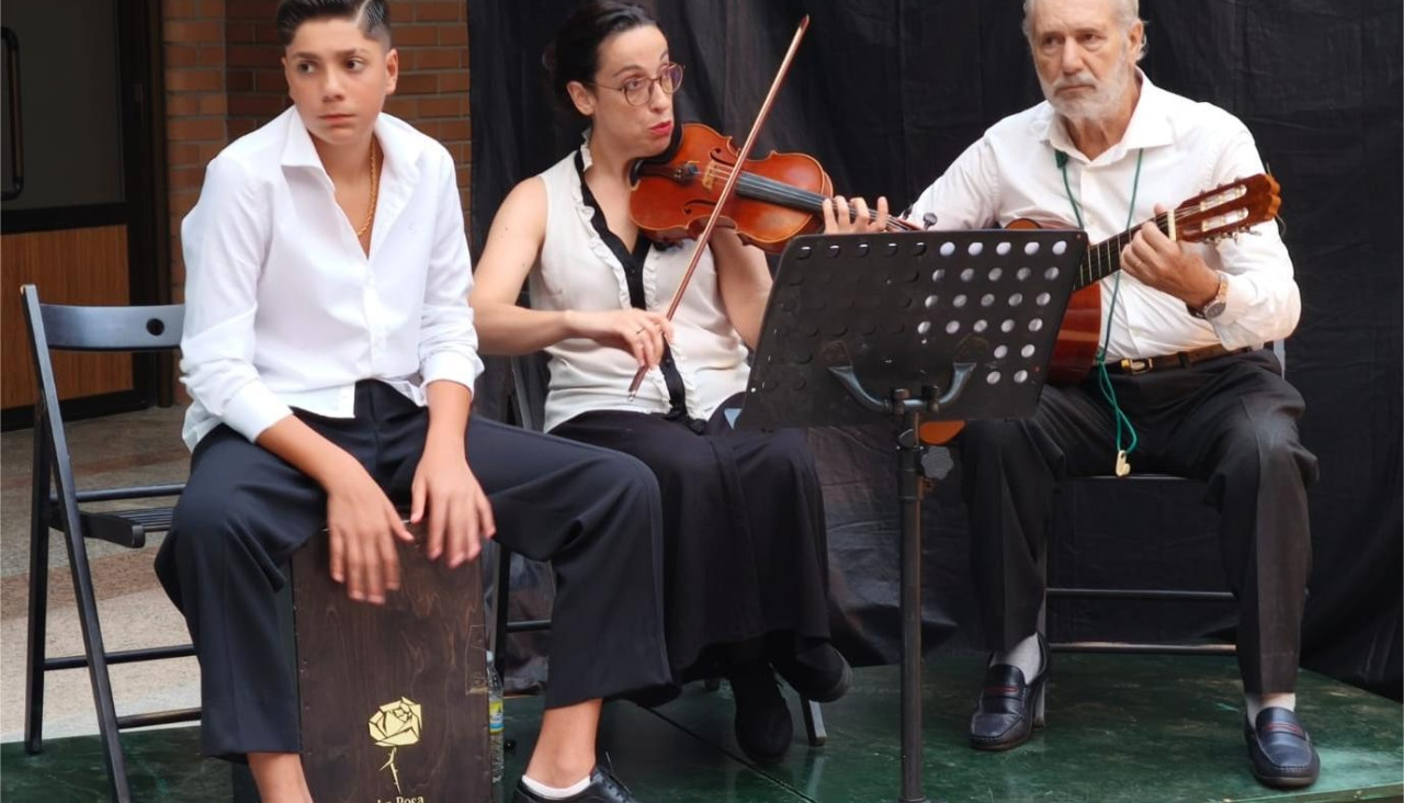 Imagen de la obra “Silencio”, la primera de esta muestra