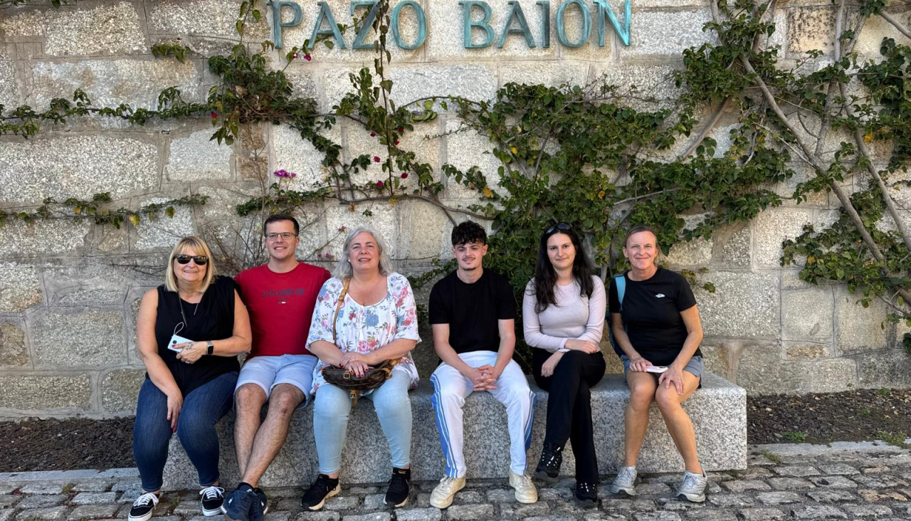 Touroperadores británicos visitaron la bodega Pazo Baión