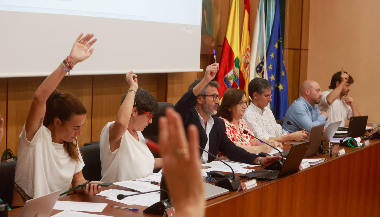 Parte del gobierno en un Pleno