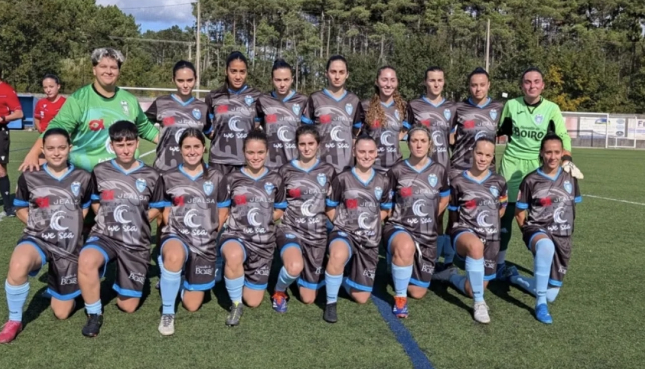 El EFM Concello de Boiro logró su segunda victoria y se instala en mitad de la tabla en Primera Gallega