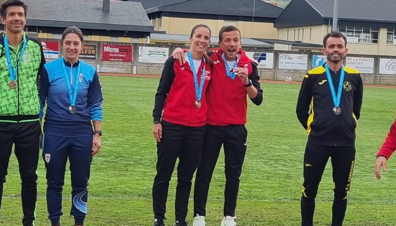 Andrés Sueiro en la tercera posición