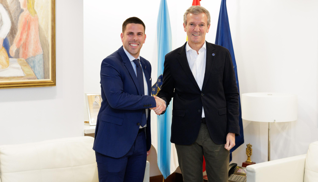 El alcalde y el presidente del gobierno gallego, esta semana