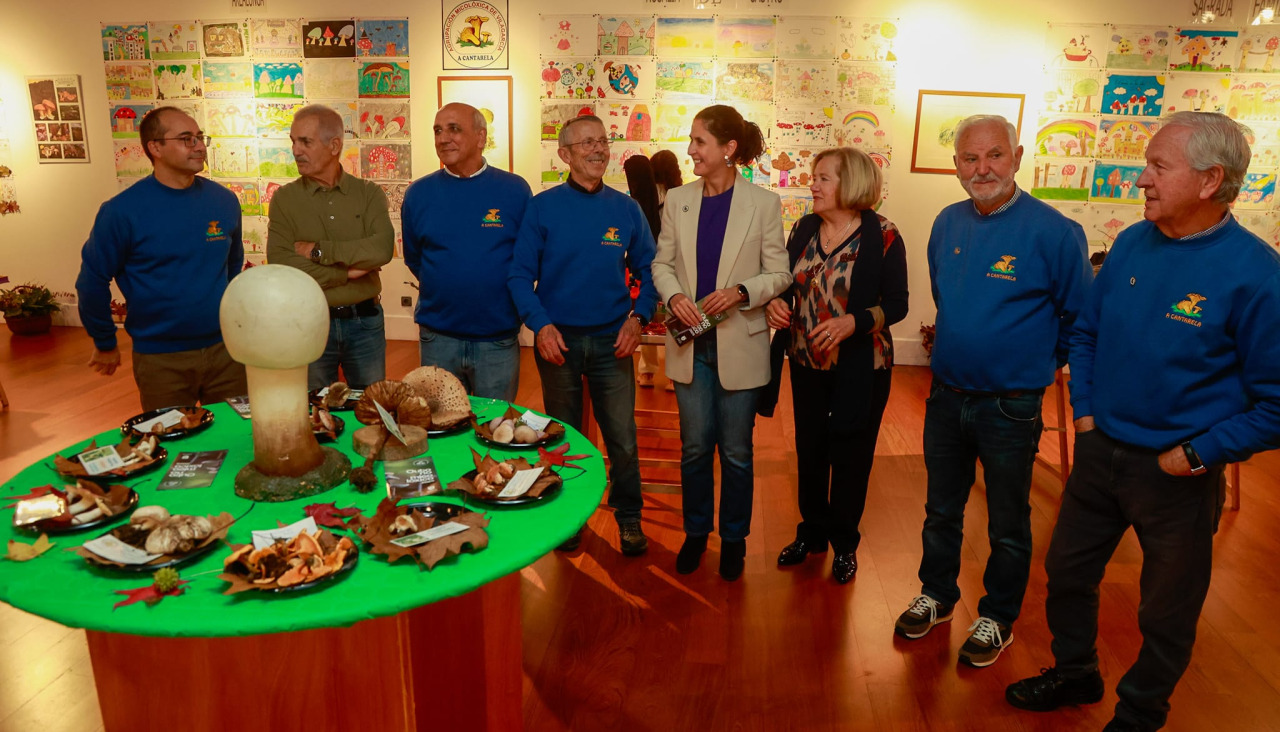 La inauguración de la exposición fue en el Auditorio