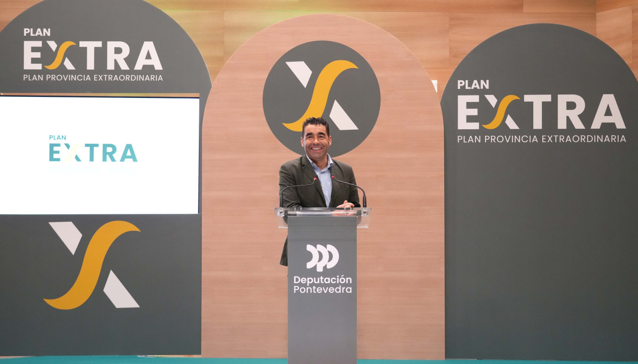Luis López en el multiusos de Moraña