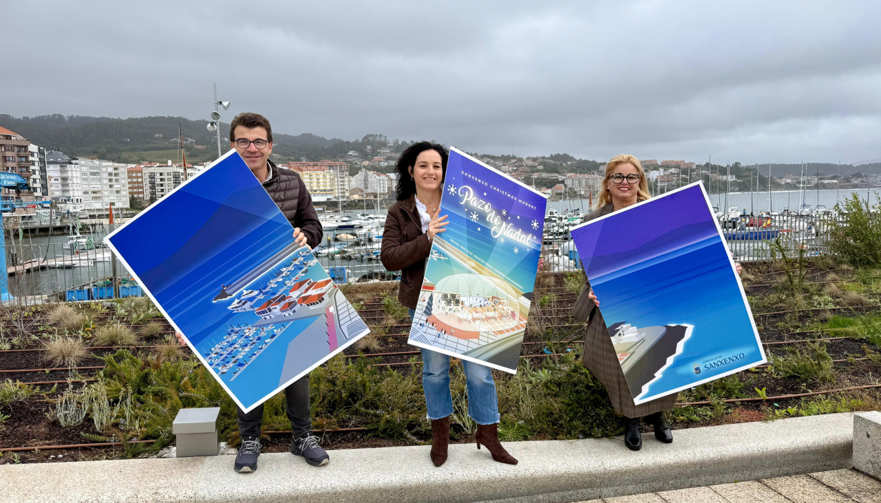 Un momento de la presentación del Pazo de Nadal de Sanxenxo