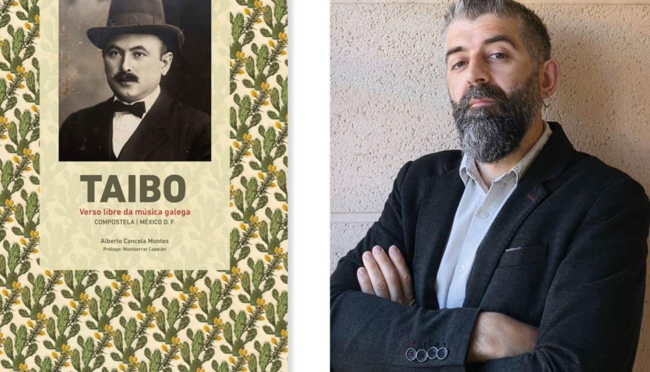 El compostelano Alberto Cancela Montes es autor del libro 'Taibo. Verso libre de música galega'
