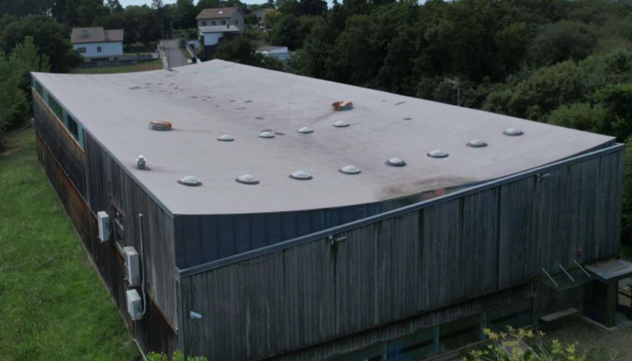 La cubierta de la piscina climatizada y gimnasio municipales, que presenta diferentes deficiencias, será sustituida por completo