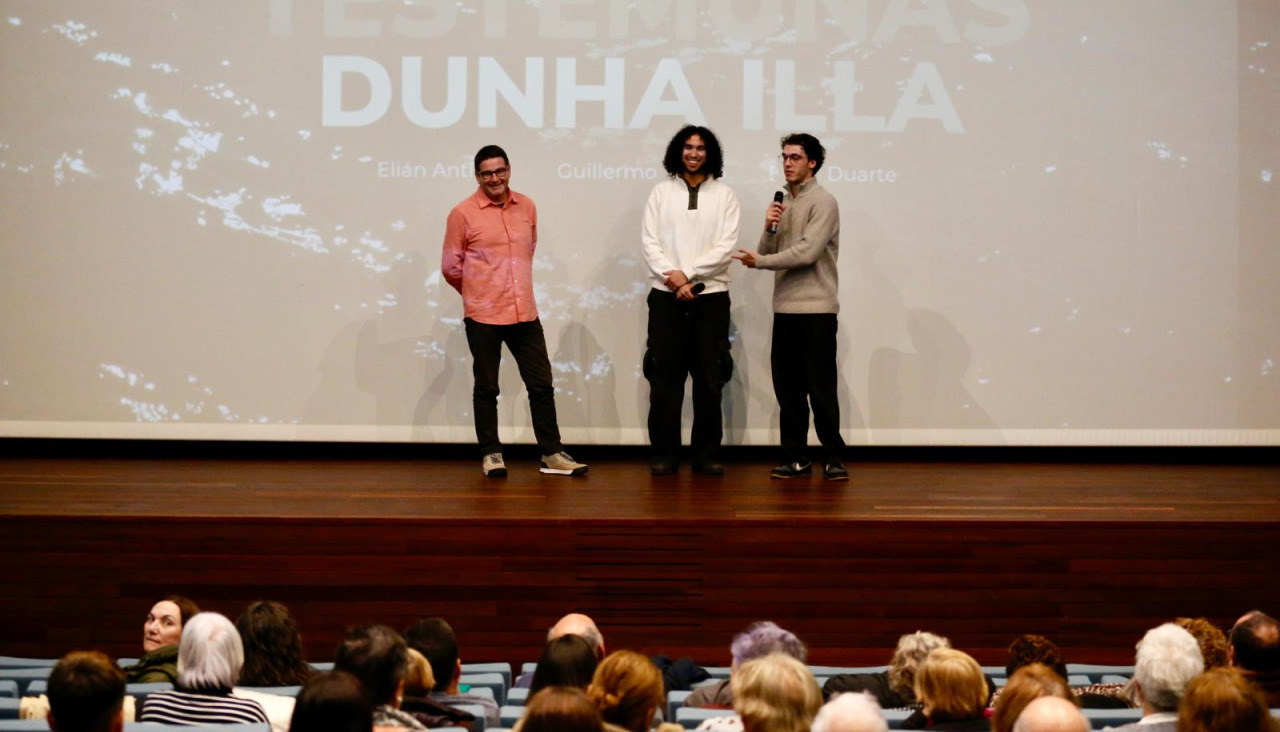 El Auditorio acogió la proyección de un documental con testimonios sobre el cambio social vivido
