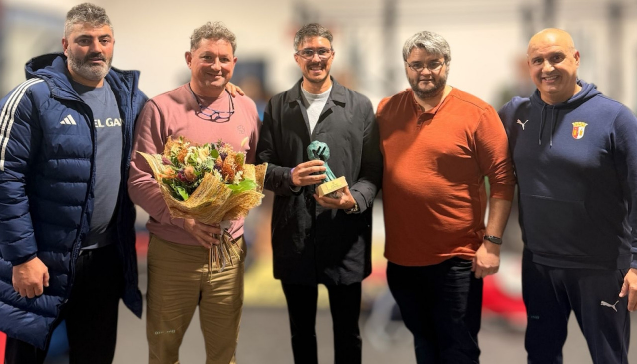 El Club Natural Sport realizó un reconocimiento a Xabier Vidal y Joaquim Peixoto