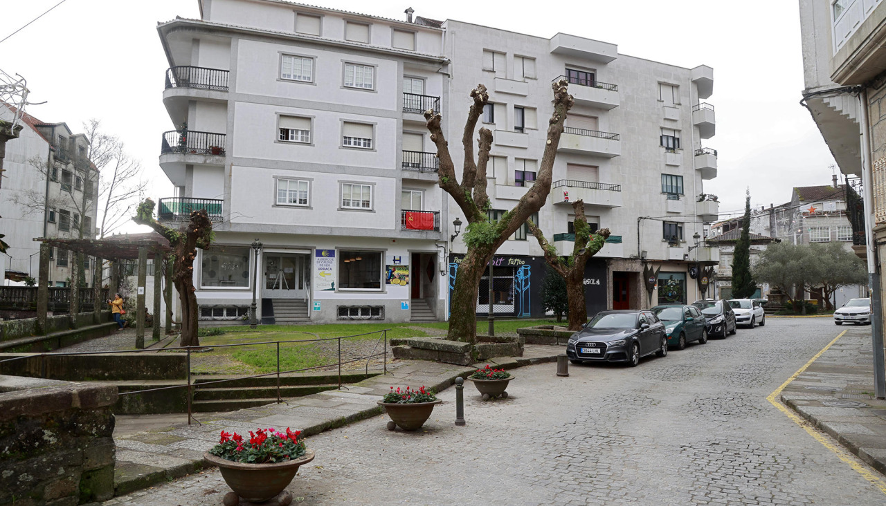 El entorno del Campo da Torre, en Caldas de Reis