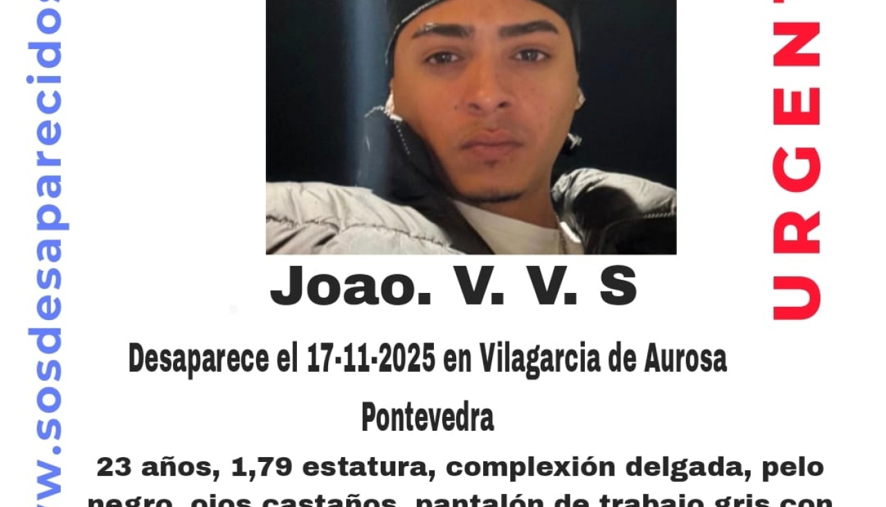 Cartel lanzado por SOS Desaparecidos