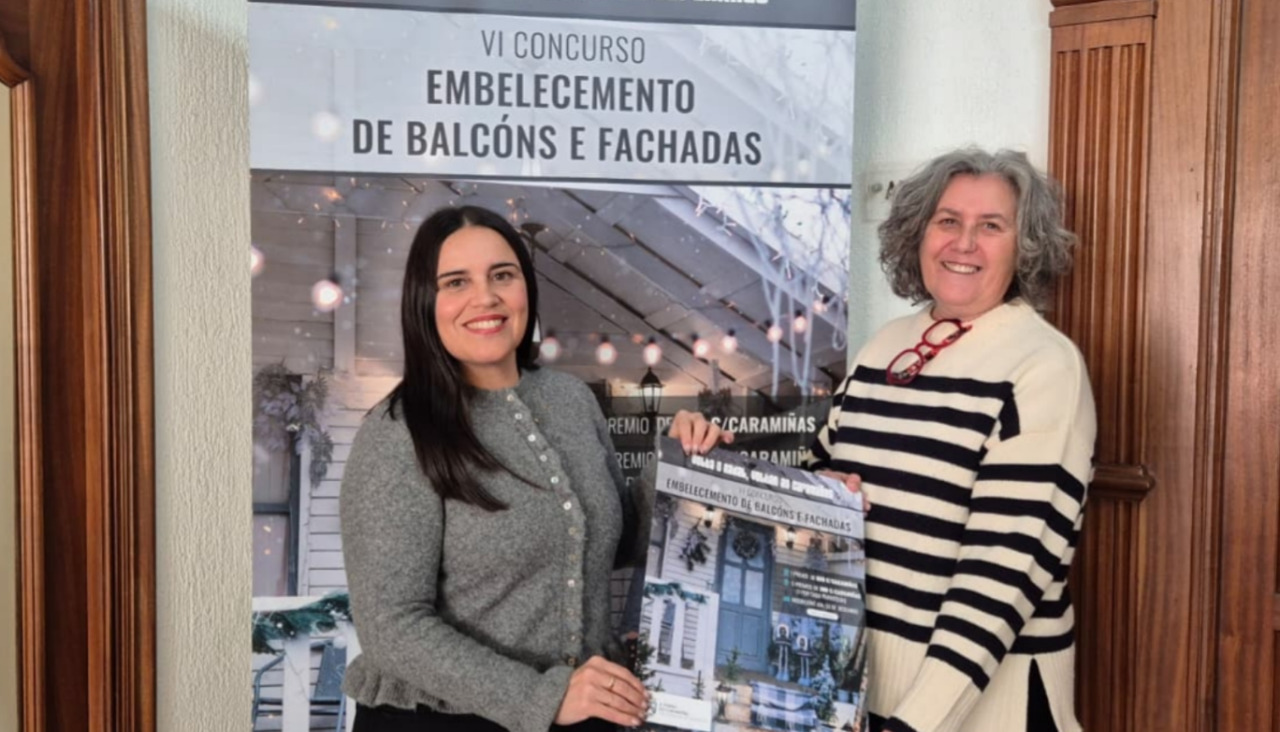 El departamento municipal de Promoción Económica de A Pobra presentó el cartel del concurso enmarcado dentro de la programación 'Volta o Nadal, voltan as caramiñas'