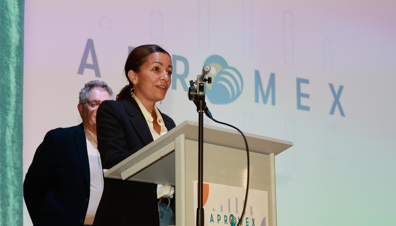 La conselleira do Mar, Marta Villaverde, durante la presentación de los resultados