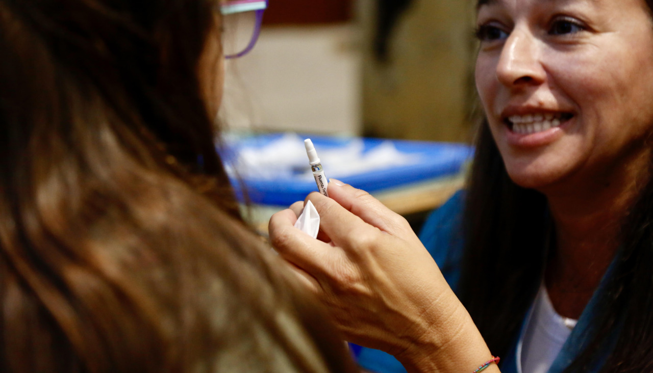 El programa en los colegios fue muy exitoso