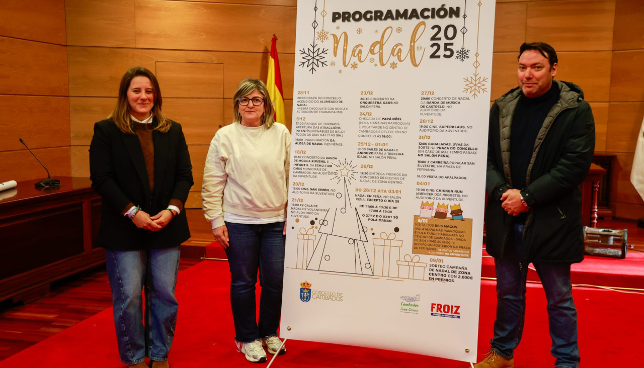 La presentación de ayer, en la Casa Consistorial