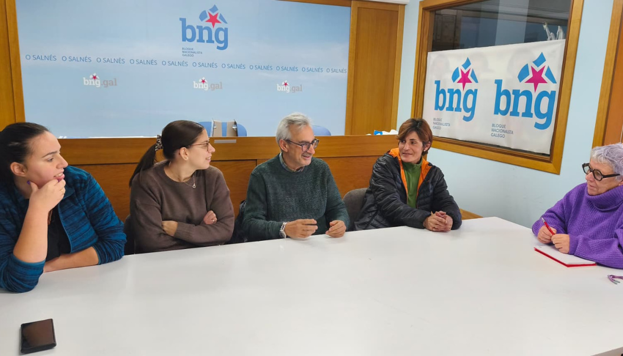 Responsables del BNG se reunieron con representantes de la ANPA de Rubiáns