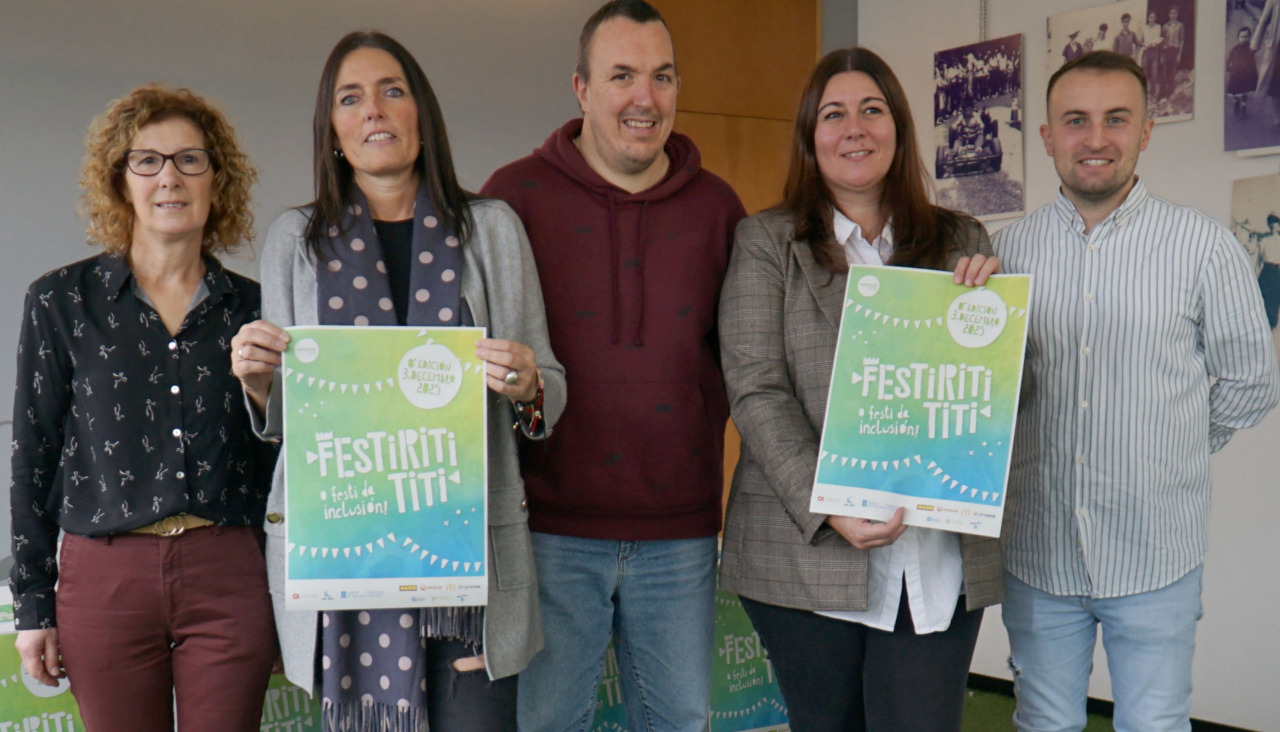 La presentación del festival de la inclusión 'Festiritititi, promovido por Amicos, fue presentado en la sala de comunicación del consistorio boirense