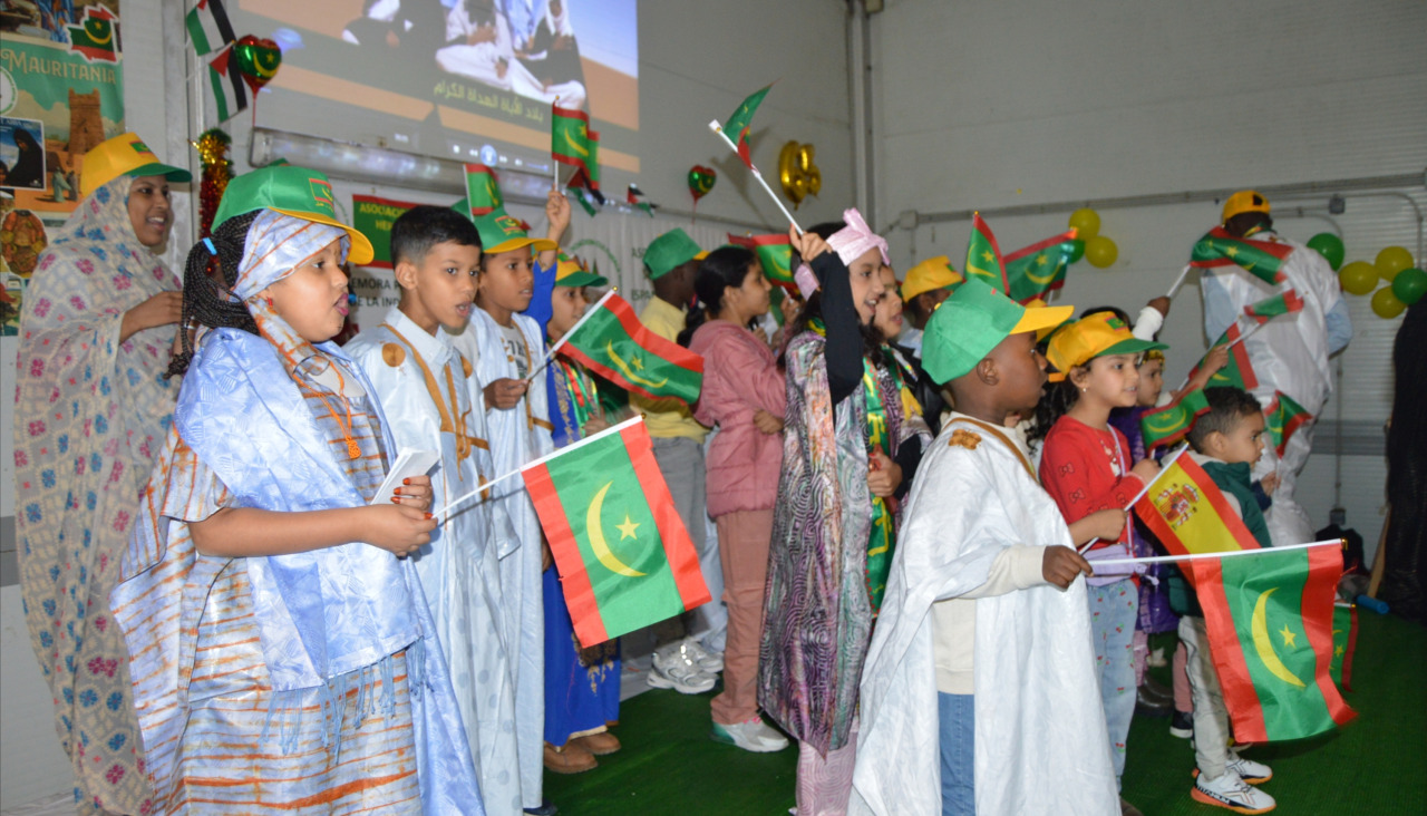 El evento incluyó la interpretación de canciones tradicionales por parte de niños