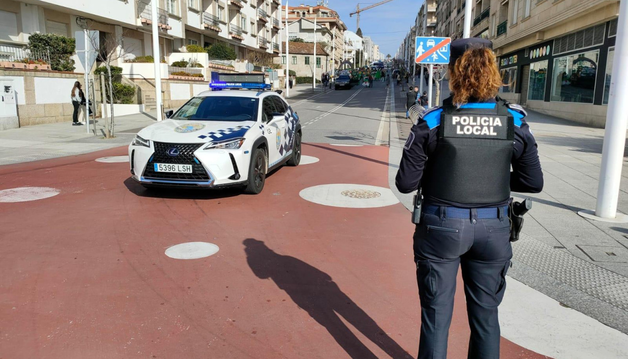Imagen de archivo de la Policía Local de Sanxenxo