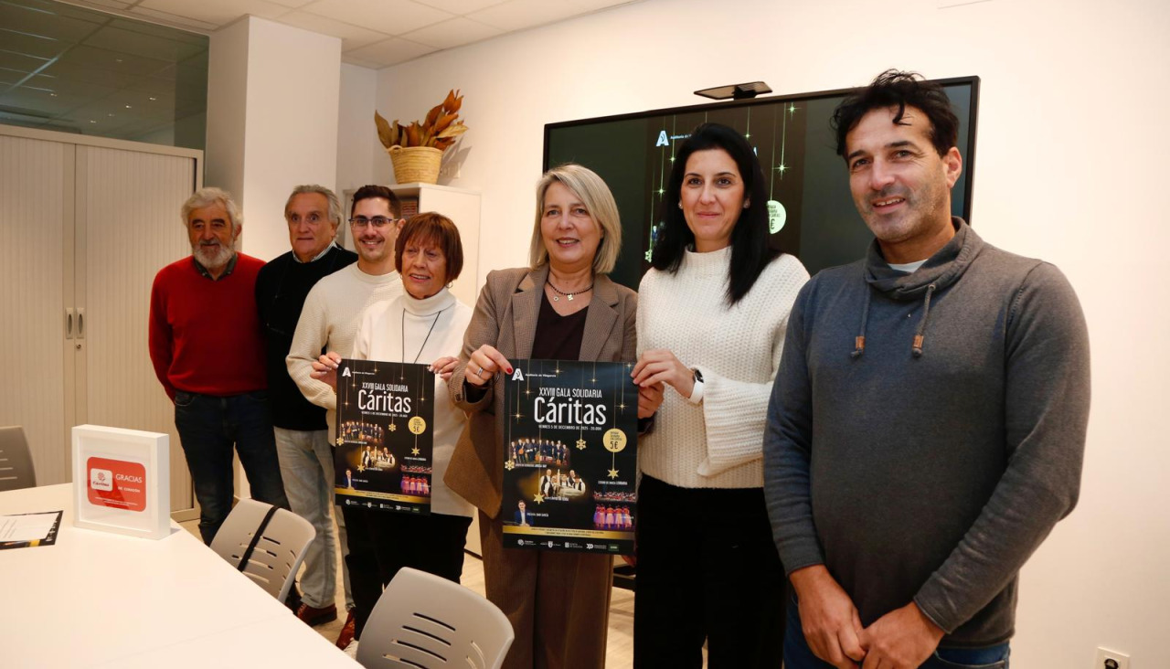 Presentación de la gala