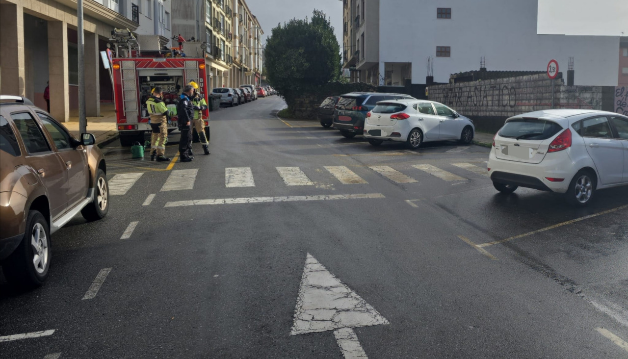 Imagen del lugar en el que se inició el derrame de gasóleo y que se extendió a lo largo de 8 kilómetros