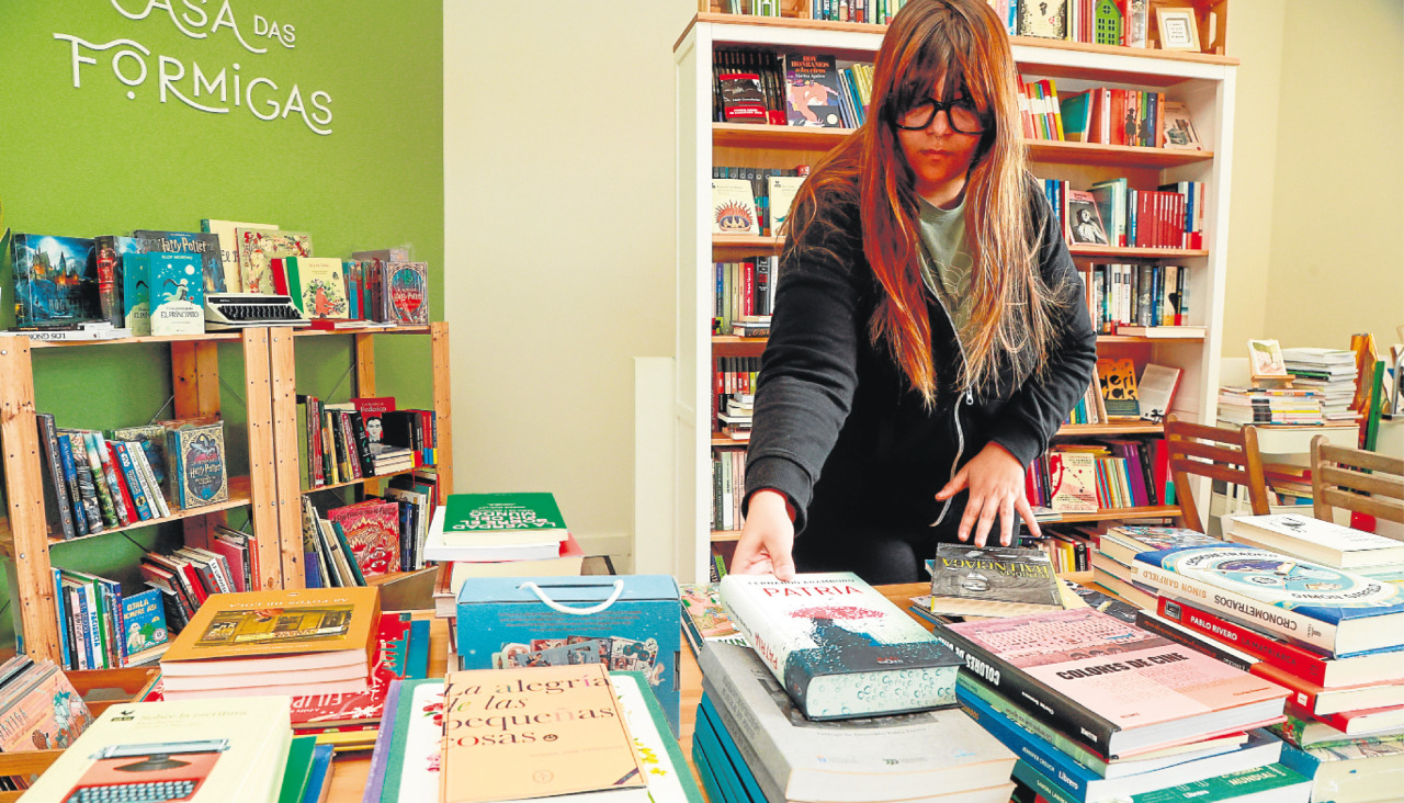 Librería Casa das Formigas en Cambados