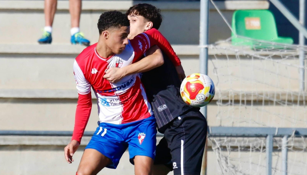 Marco Antonio durante el último partido en casa frente al Bansander