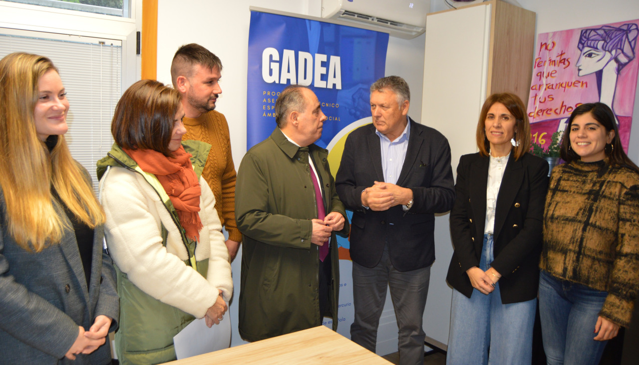 Imagen de archivo del momento de la inauguración de esta oficina de información