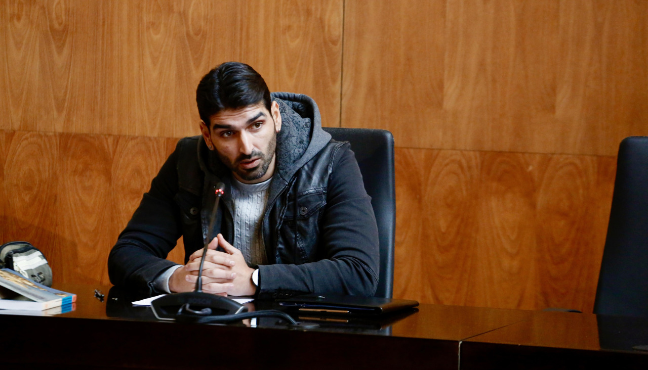 El líder de la oposición, Matías Cañón
