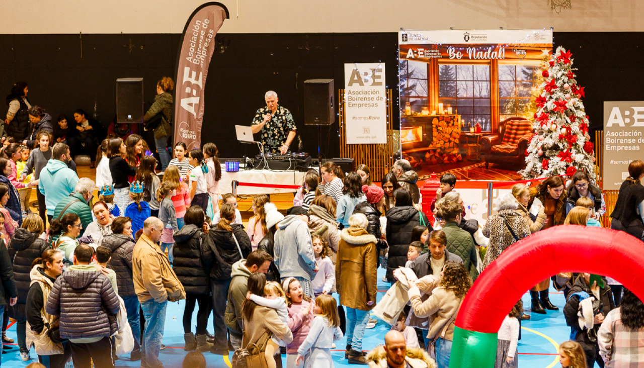 Sorteo de Navidad de la ABE en Boiro