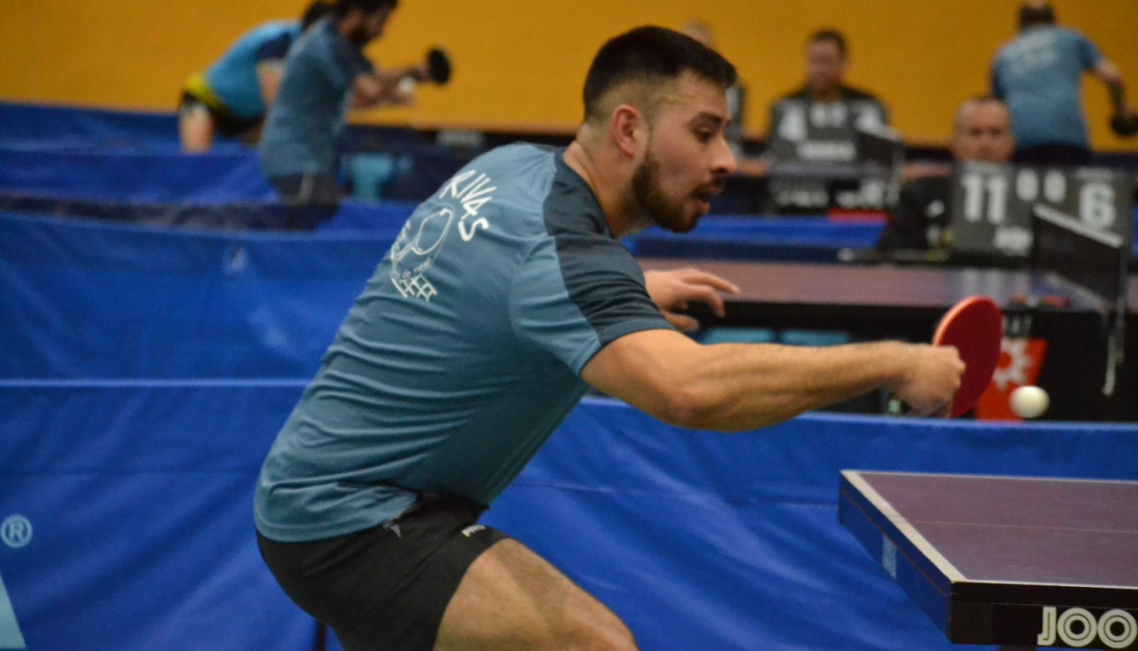 Matías Albornoz durante un partido